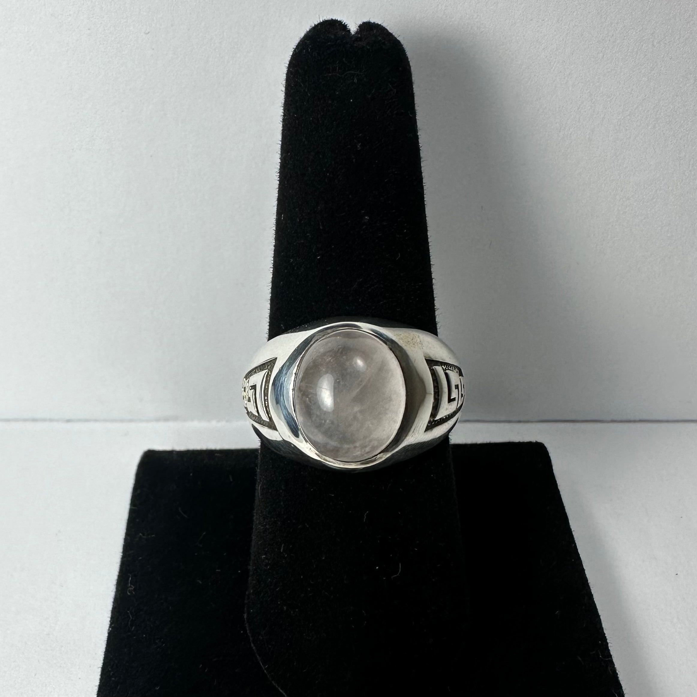 Moonstone Ring - Size 7.5 by Rare Earth Gallery - product image 2 for Resin Society