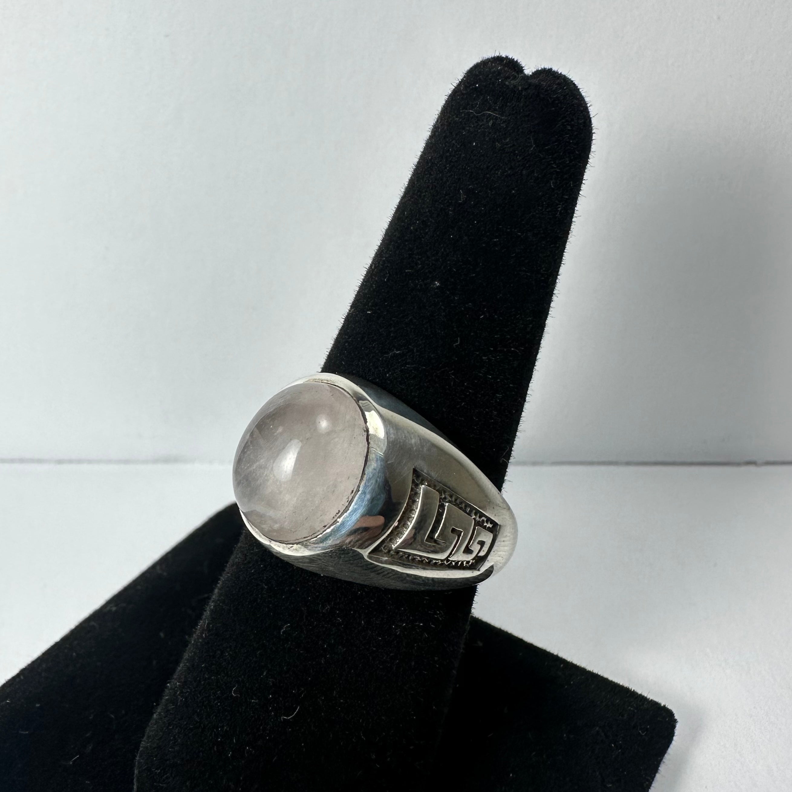 Moonstone Ring - Size 7.5 by Rare Earth Gallery - main product image for Resin Society