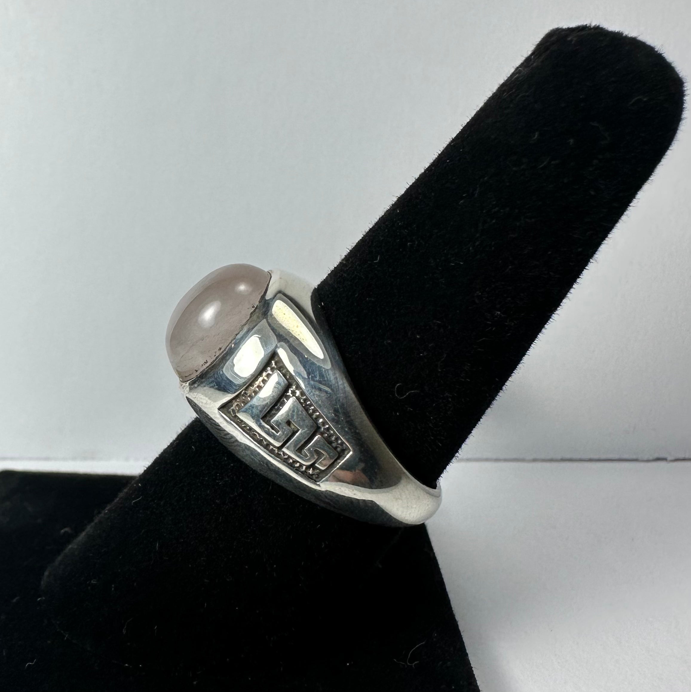 Moonstone Ring - Size 7.5 by Rare Earth Gallery - product image 4 for Resin Society