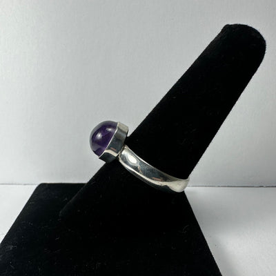 Amethyst Ring - Size 8.5 by Rare Earth Gallery - product image 3 for Resin Society