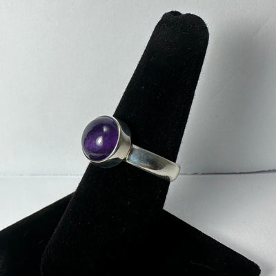 Amethyst Ring - Size 7 by Rare Earth Gallery - product image 3 for Resin Society