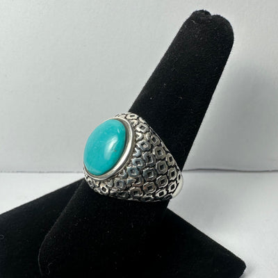 Turquoise Ring - Size 8 by Rare Earth Gallery - product image 3 for Resin Society
