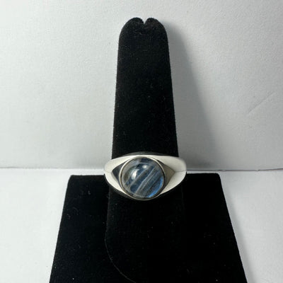 Labradorite Ring - Size 8.5 by Rare Earth Gallery - main product image for Resin Society