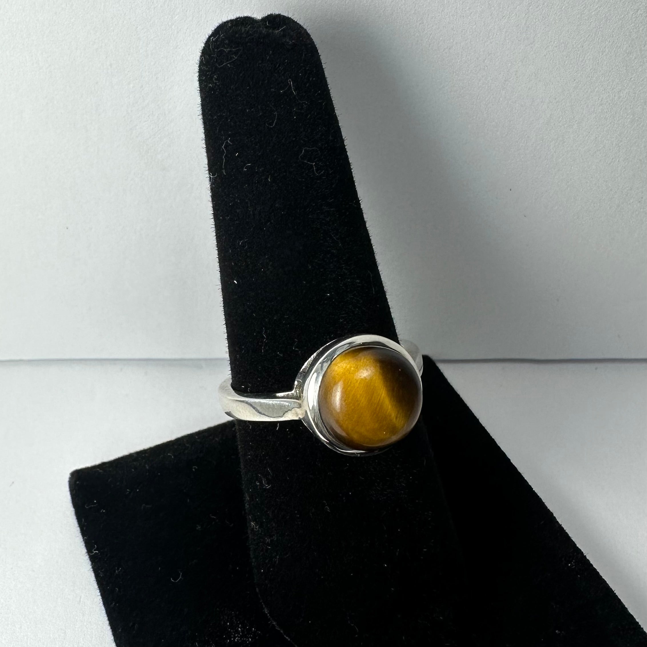 Tiger's Eye Ring - Size 8