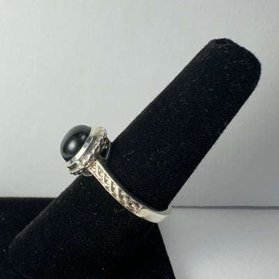 Black Onyx Ring - Size 8