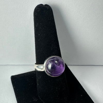 Amethyst Ring - Size 9 by Rare Earth Gallery - product image 4 for Resin Society