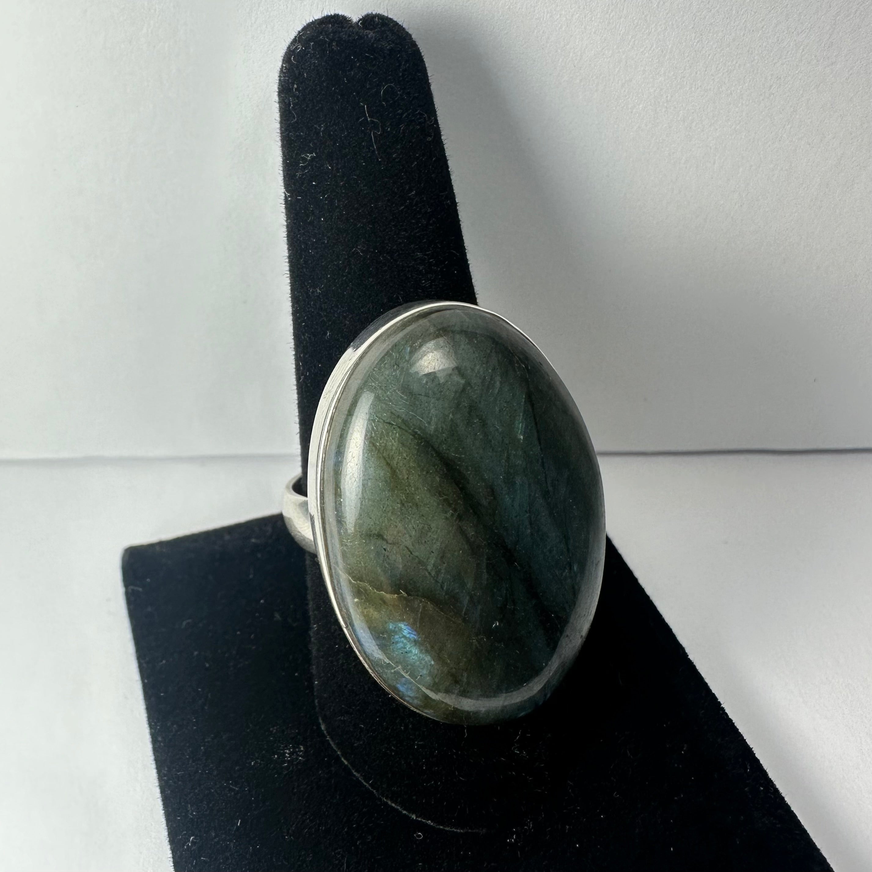 Labradorite Ring - Size 9.5 by Rare Earth Gallery - product image 5 for Resin Society