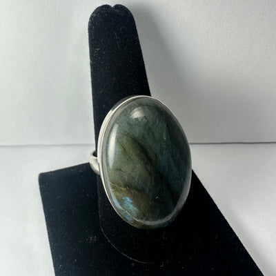 Labradorite Ring - Size 9.5 by Rare Earth Gallery - product image 5 for Resin Society