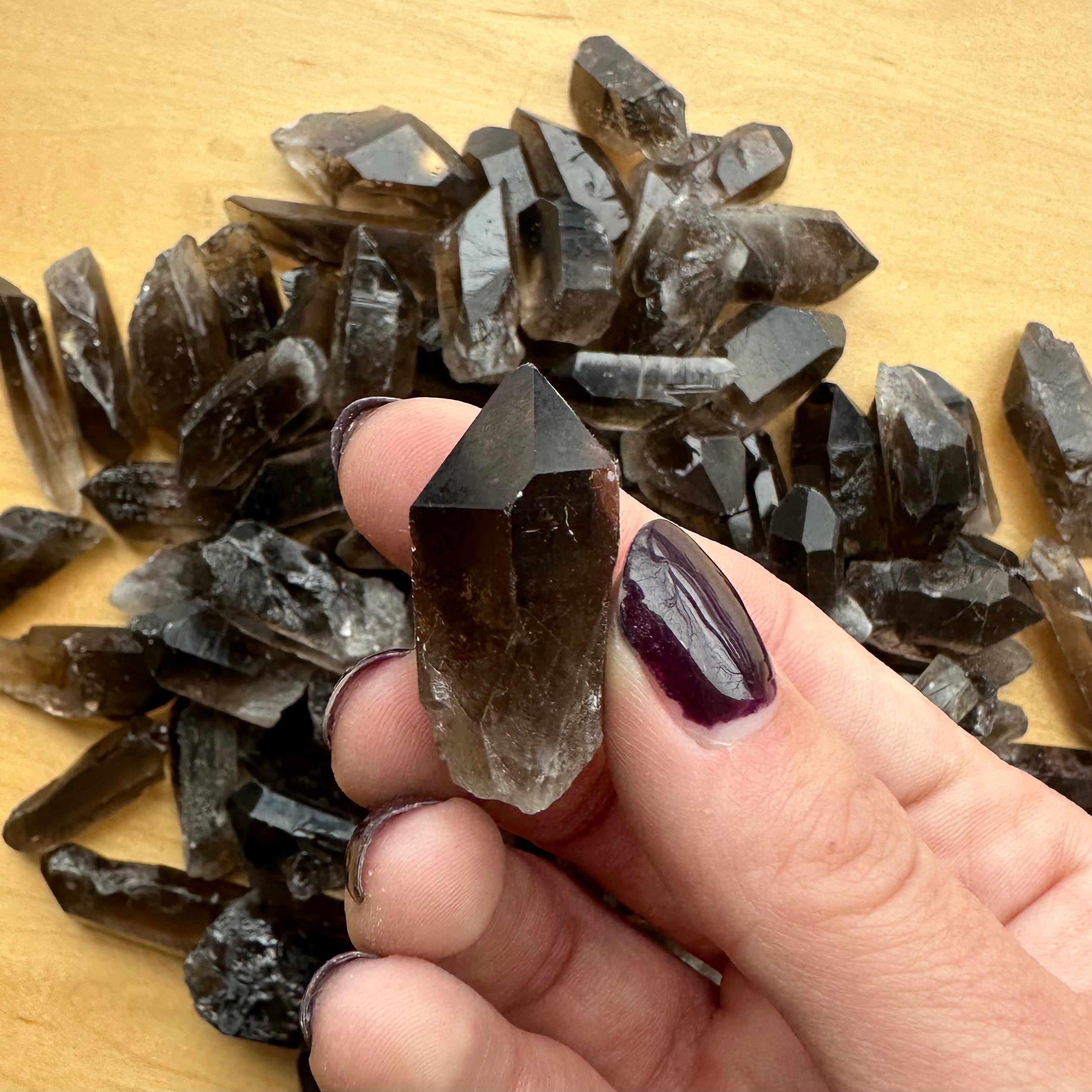 Brazilian Smoky Quartz Point by Rare Earth Gallery - product image 4 for Resin Society