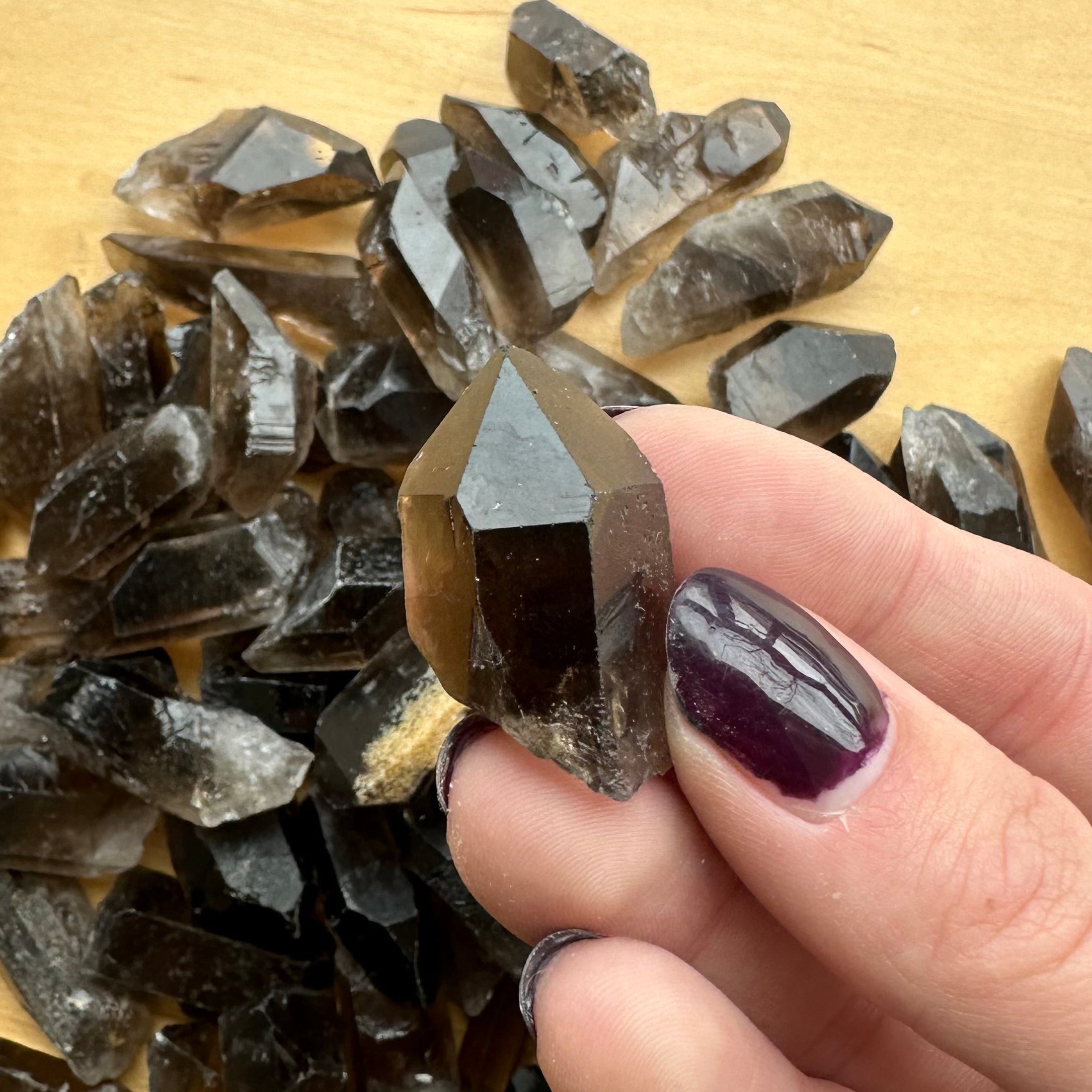 Brazilian Smoky Quartz Point