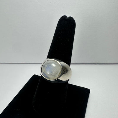Moonstone Ring - Size 9 by Rare Earth Gallery - product image 4 for Resin Society