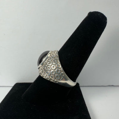Garnet Ring - Size 8.5 by Rare Earth Gallery - product image 4 for Resin Society