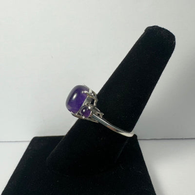 Amethyst Ring - Size 8 by Rare Earth Gallery - product image 5 for Resin Society