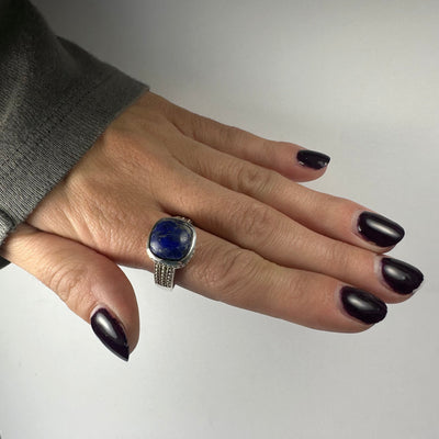 Lapis Lazuli Ring - Size 9.5