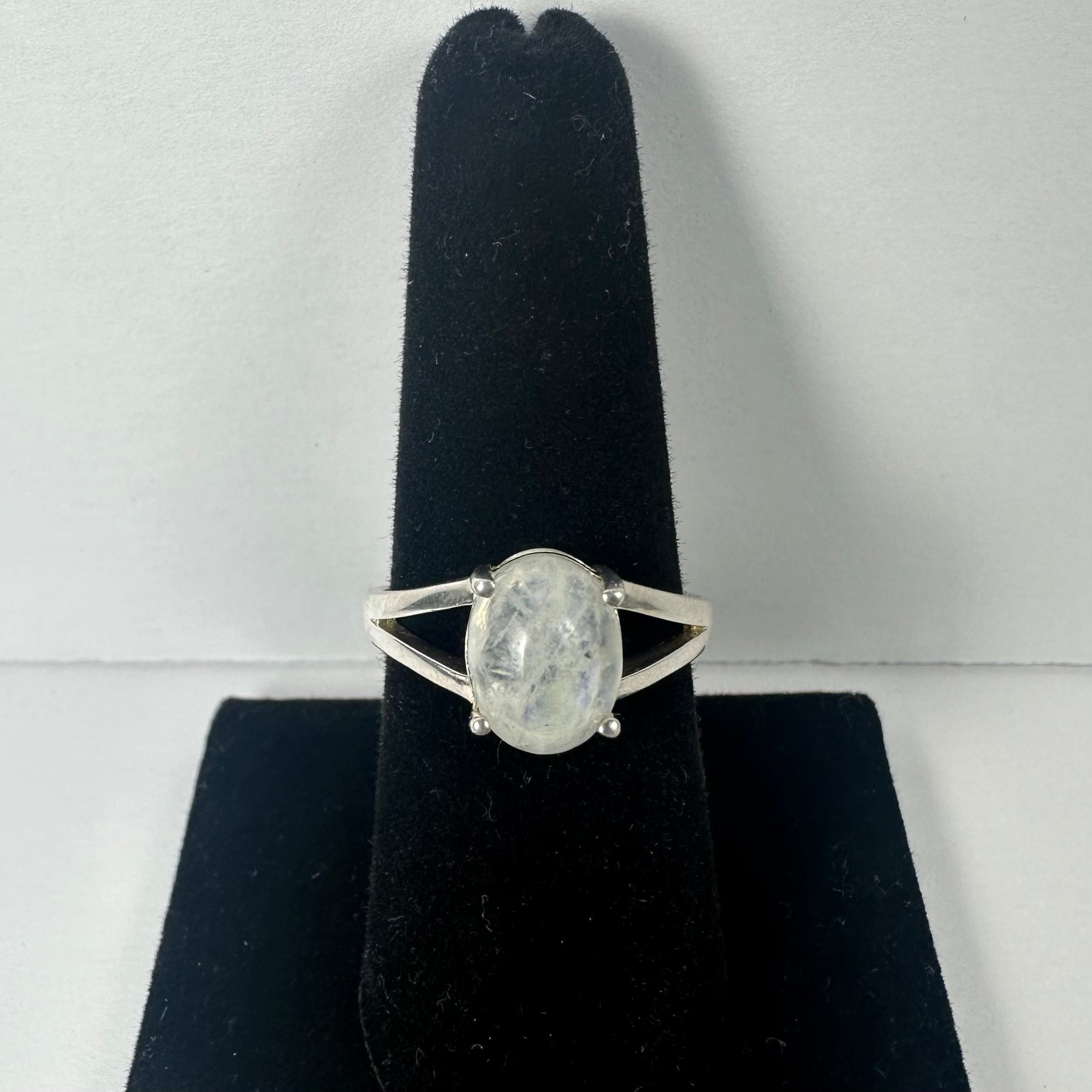 Moonstone Ring - Size 9 by Rare Earth Gallery - product image 3 for Resin Society