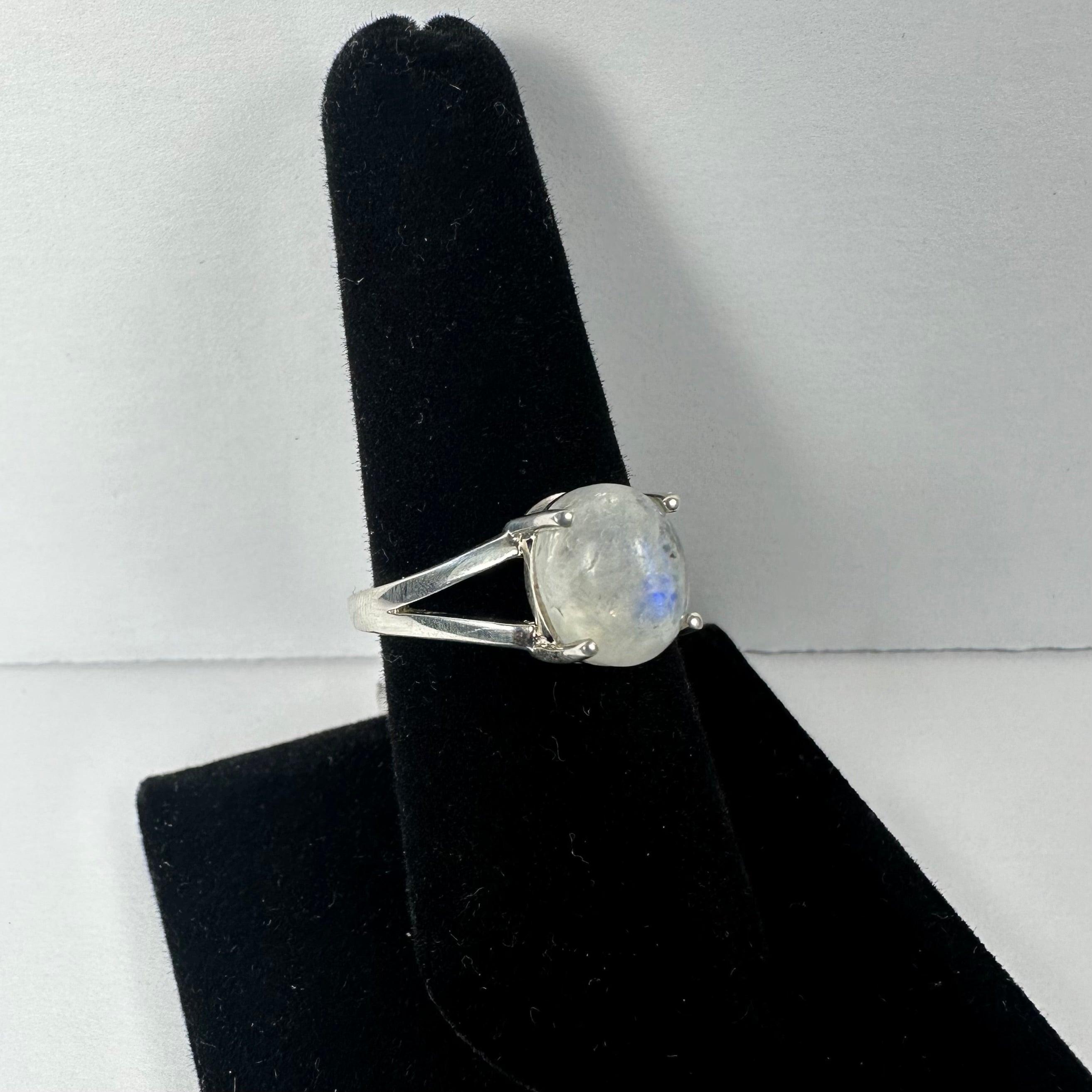 Moonstone Ring - Size 9 by Rare Earth Gallery - product image 2 for Resin Society