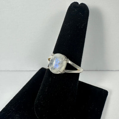 Moonstone Ring - Size 9 by Rare Earth Gallery - main product image for Resin Society