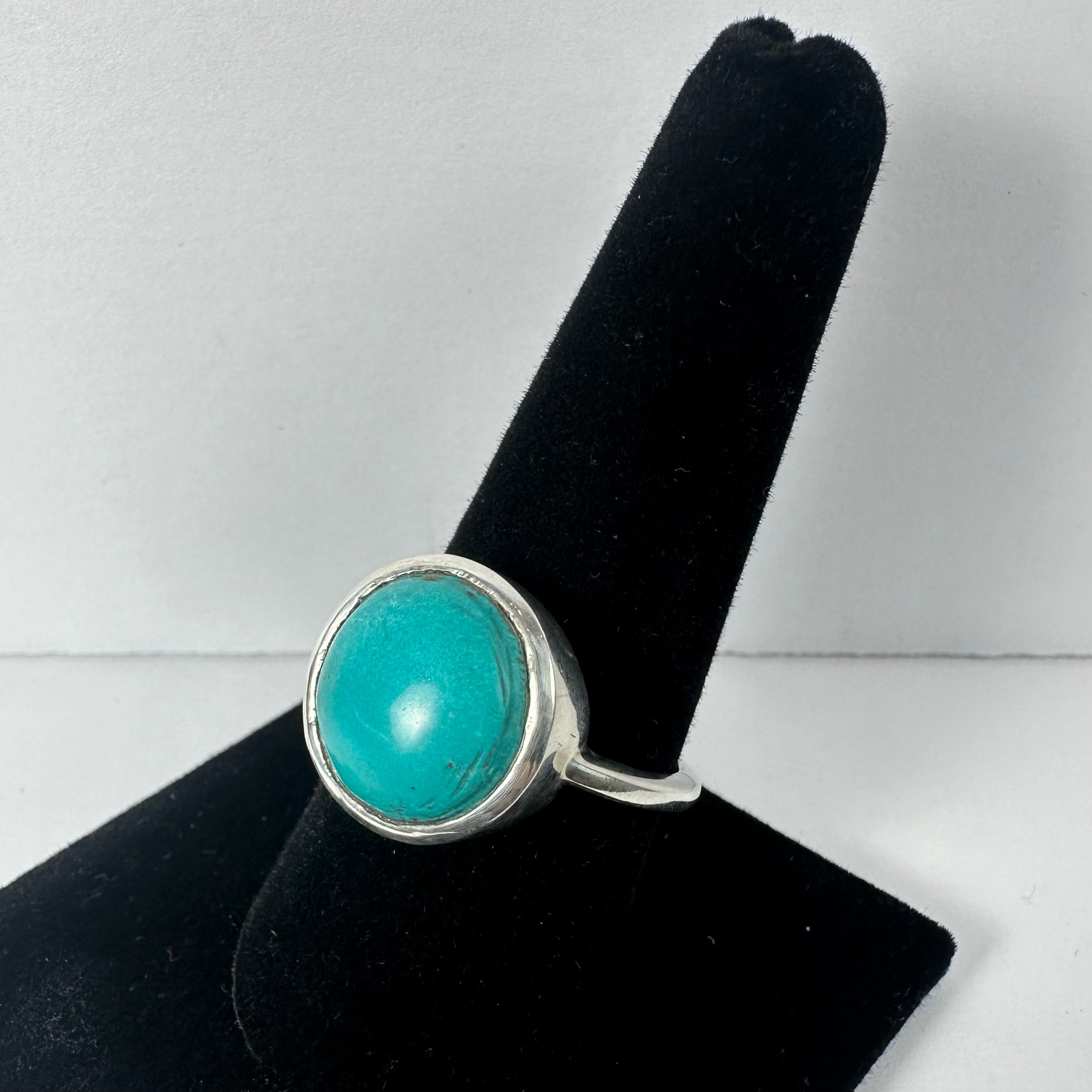 Turquoise Ring - Size 10 by Rare Earth Gallery - product image 4 for Resin Society