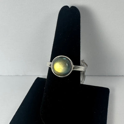 Labradorite Ring - Size 9.5 by Rare Earth Gallery - main product image for Resin Society