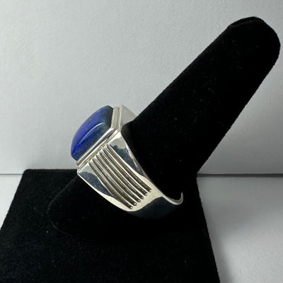 Lapis Lazuli Ring - Size 10.5 by Rare Earth Gallery - product image 4 for Resin Society