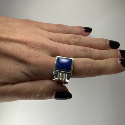 Lapis Lazuli Ring - Size 10.5