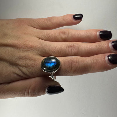 Labradorite Ring - Size 10