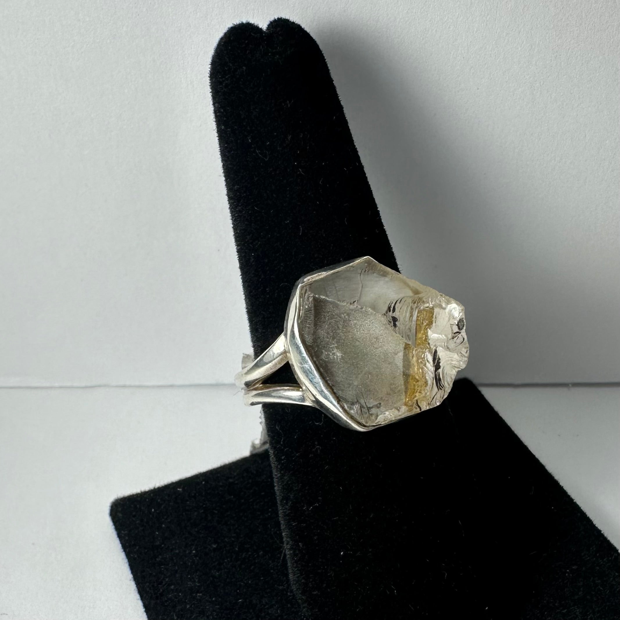 Quartz Ring - Size 10 by Rare Earth Gallery - main product image for Resin Society