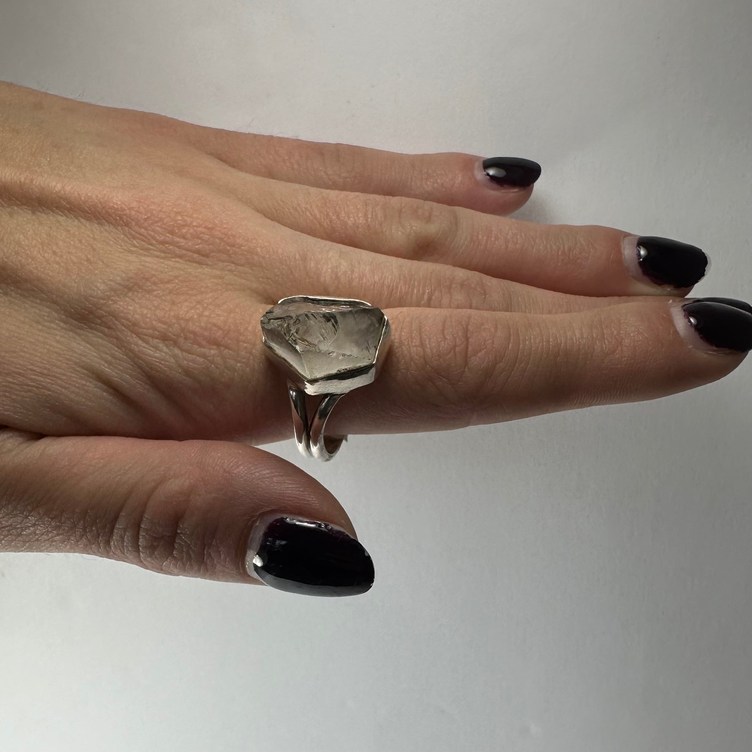 Quartz Ring - Size 10 by Rare Earth Gallery - product image 3 for Resin Society