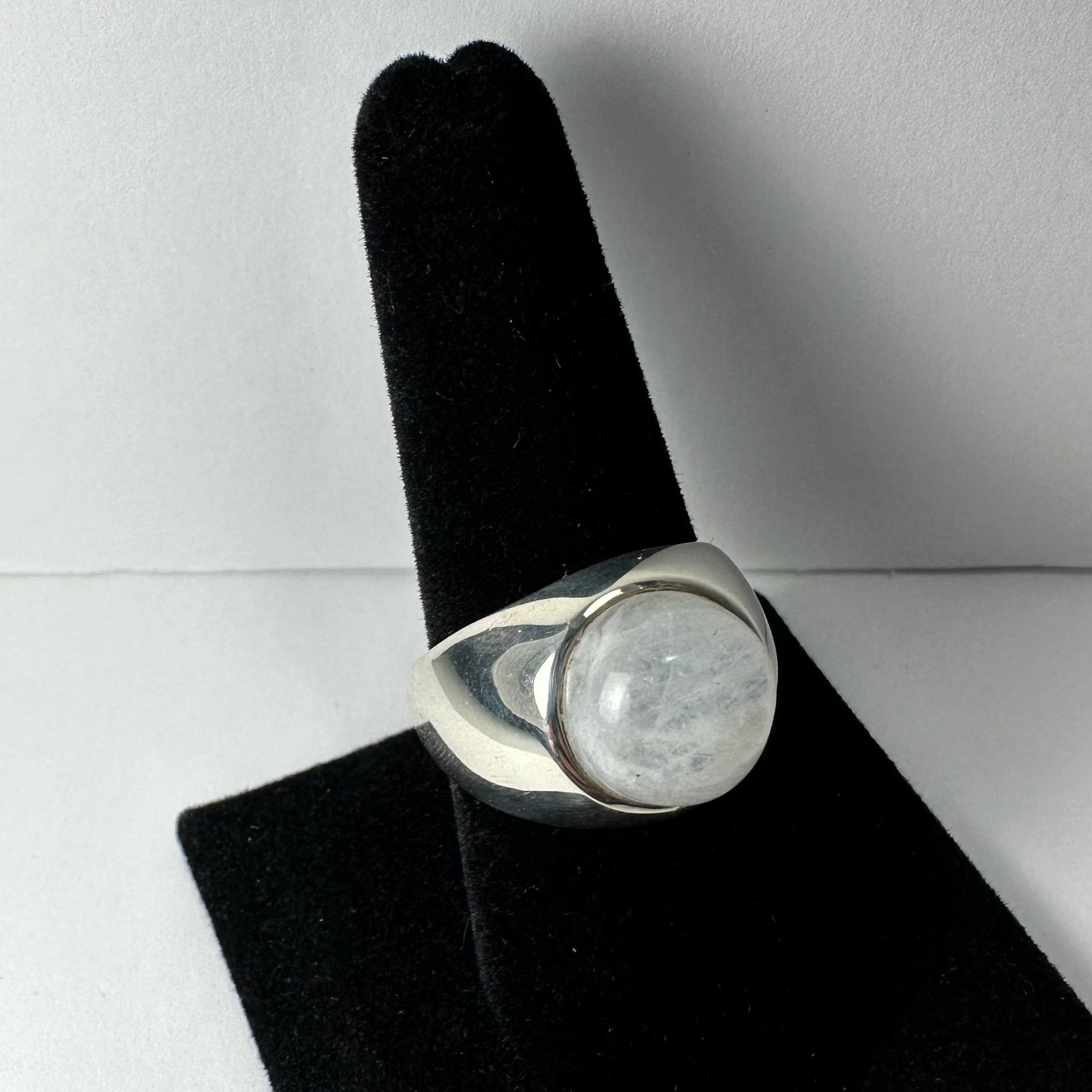 Moonstone Ring - Size 9.5 by Rare Earth Gallery - product image 4 for Resin Society