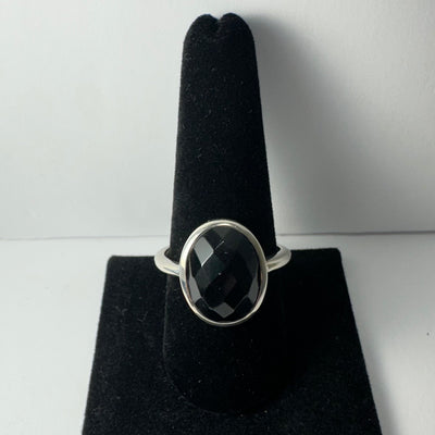 Black Onyx Ring - Size 11.5