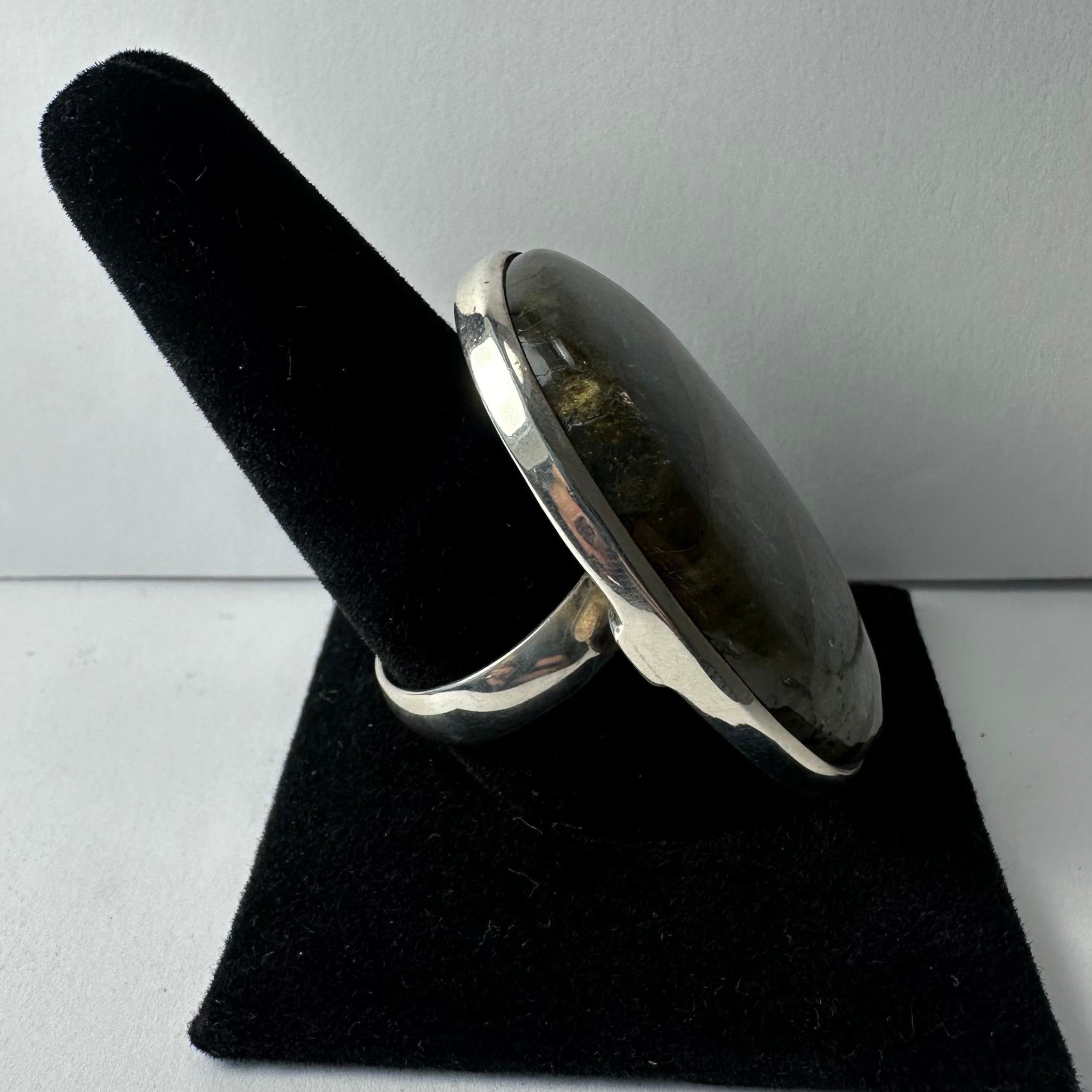 Labradorite Ring - Size 11 by Rare Earth Gallery - product image 4 for Resin Society