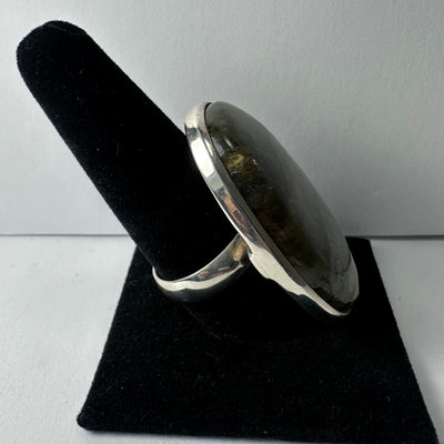 Labradorite Ring - Size 11 by Rare Earth Gallery - product image 4 for Resin Society