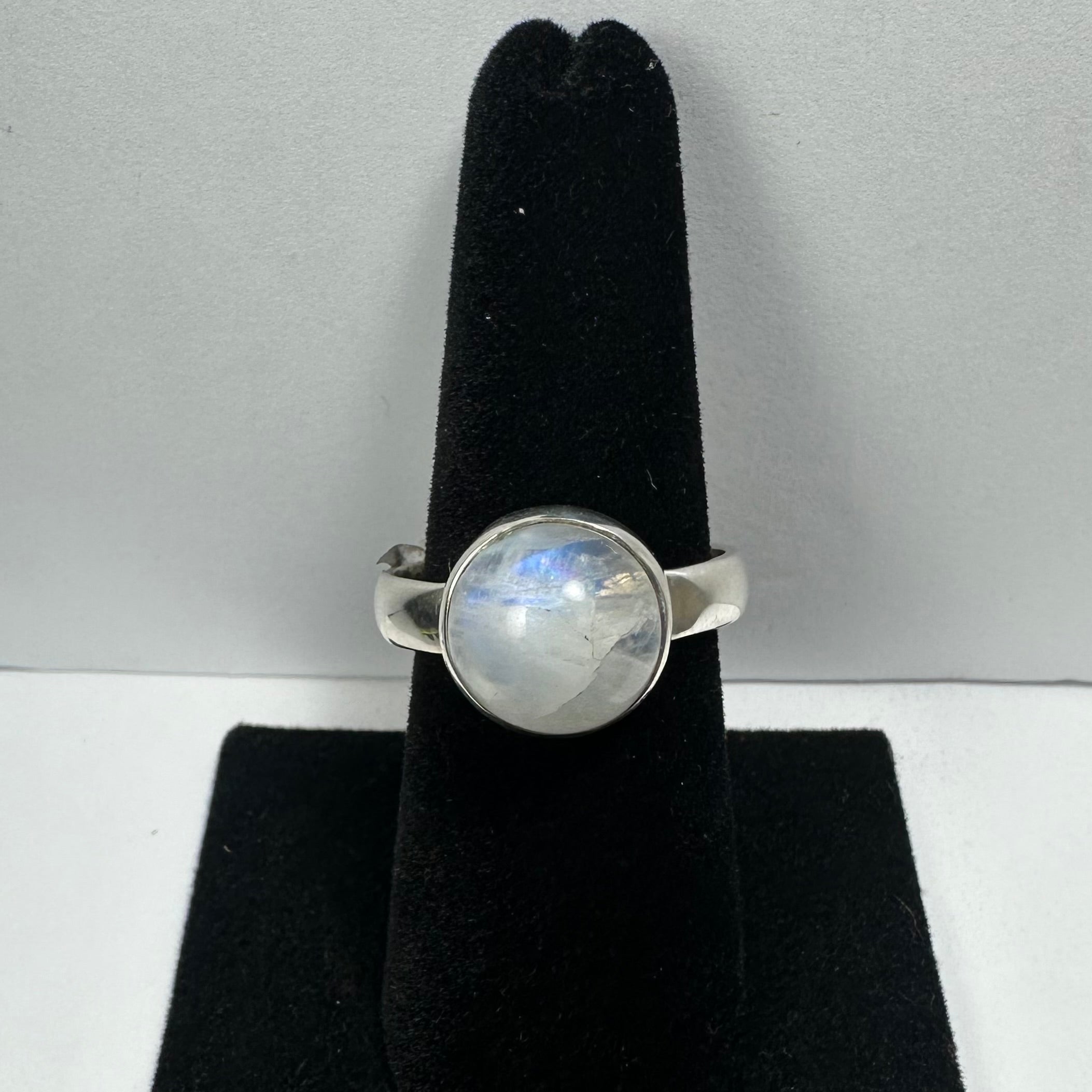 Moonstone Ring - Size 11 by Rare Earth Gallery - main product image for Resin Society