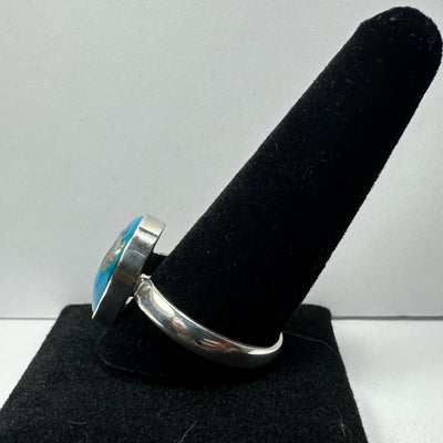 Turquoise Ring - Size 14 by Rare Earth Gallery - product image 4 for Resin Society