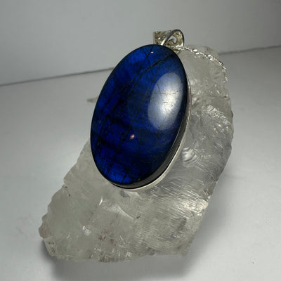 Labradorite Teardrop Pendant by Rare Earth Gallery