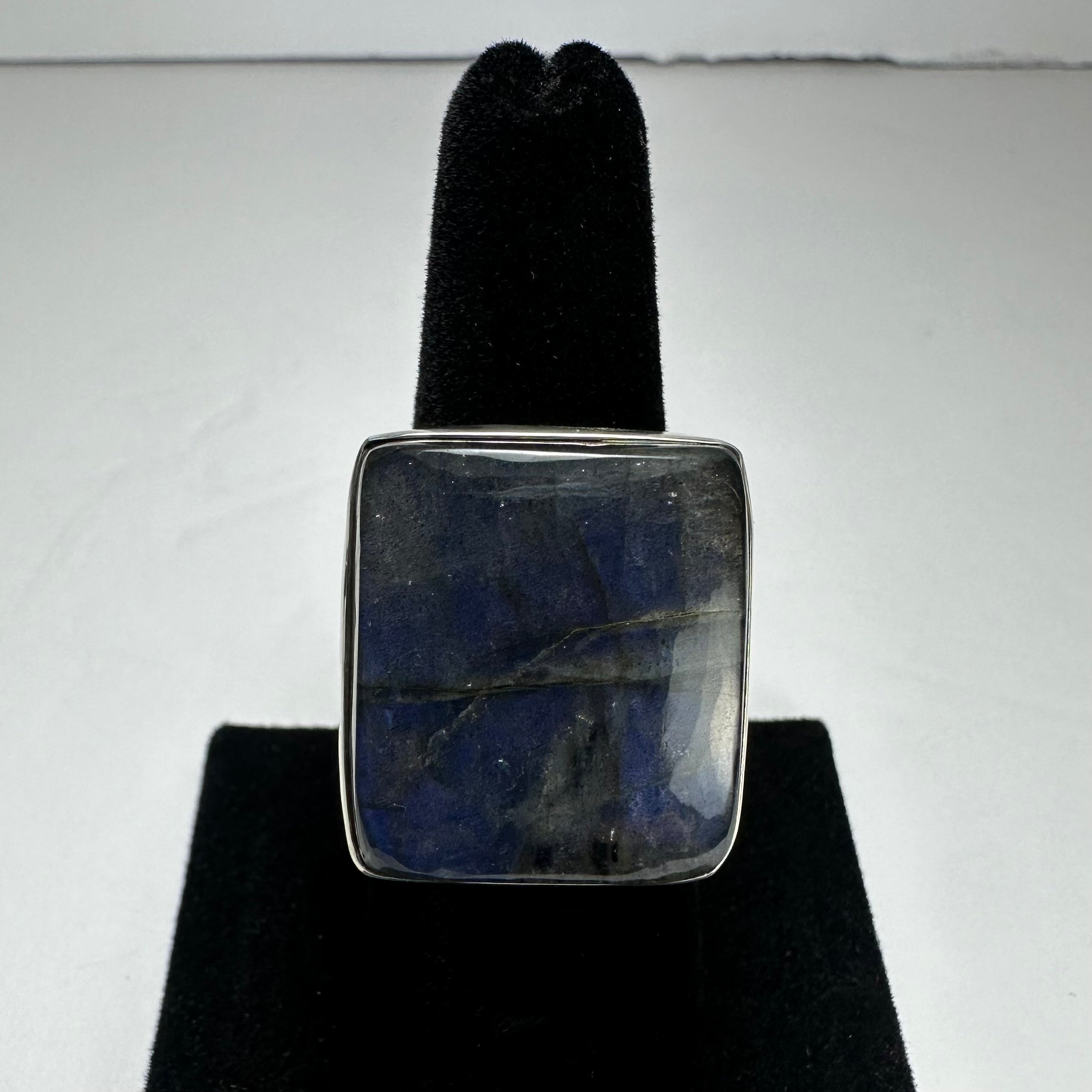 Labradorite Ring - Size 8.5 by Rare Earth Gallery - product image 2 for Resin Society