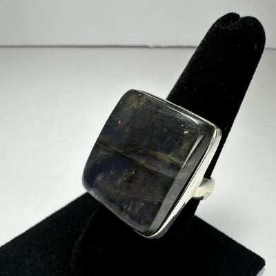 Labradorite Ring - Size 8.5 by Rare Earth Gallery - product image 3 for Resin Society