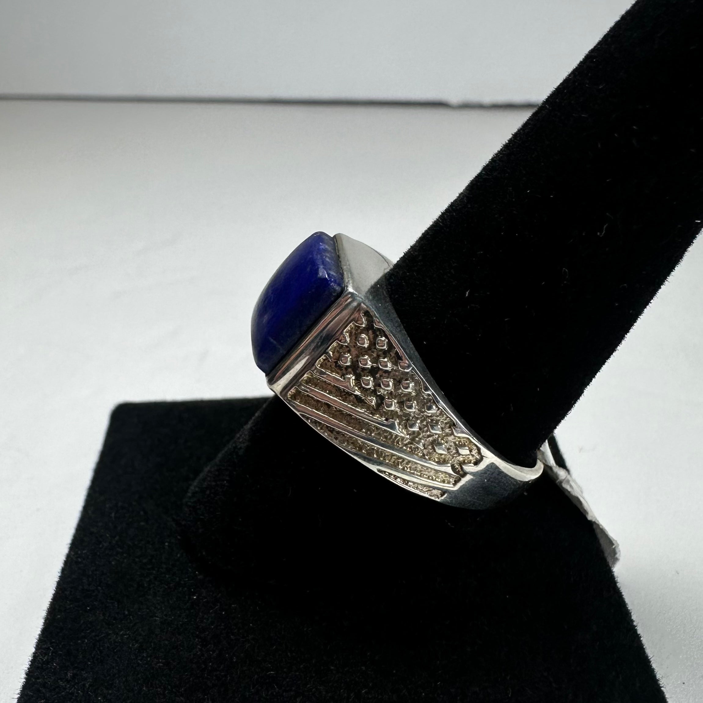 Lapis Lazuli Ring - Size 10.5 by Rare Earth Gallery - product image 4 for Resin Society