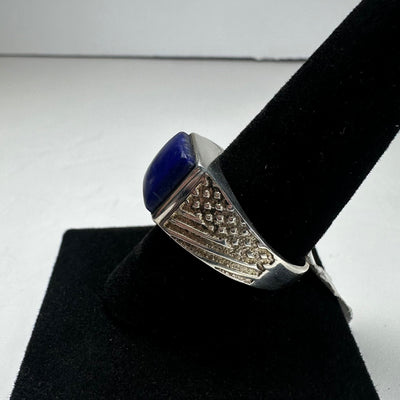 Lapis Lazuli Ring - Size 10.5 by Rare Earth Gallery - product image 4 for Resin Society