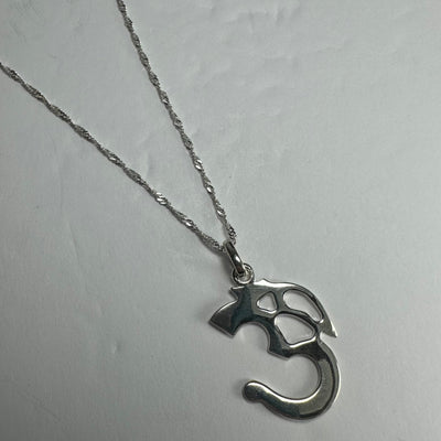 Sterling Silver 'Ohm' Pendant by Rare Earth Gallery - product image 2 for Resin Society