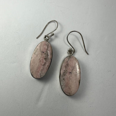 Rhodonite Earrings by Rare Earth Gallery