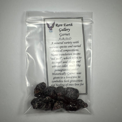 Pyrope Garnet Rough Specimen Bag 35g