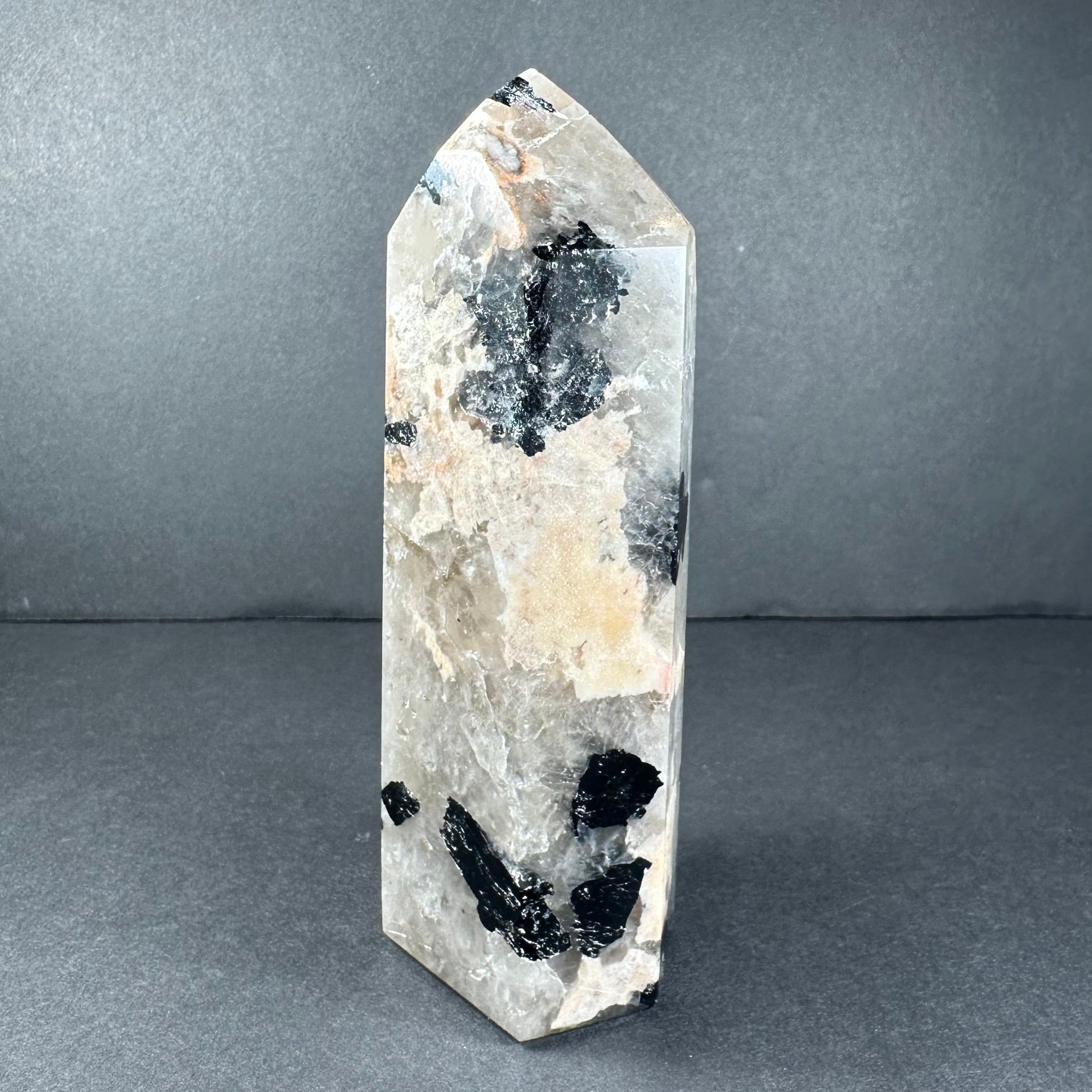 Peach Moonstone Tower from Brazil by Rare Earth Gallery - product image 7 for Resin Society