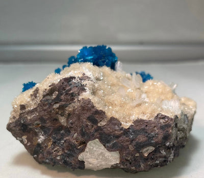 Cavansite with Stilbite on Matrix from Pune, Maharashtra, India by Rare Earth Gallery - product image 5 for Resin Society