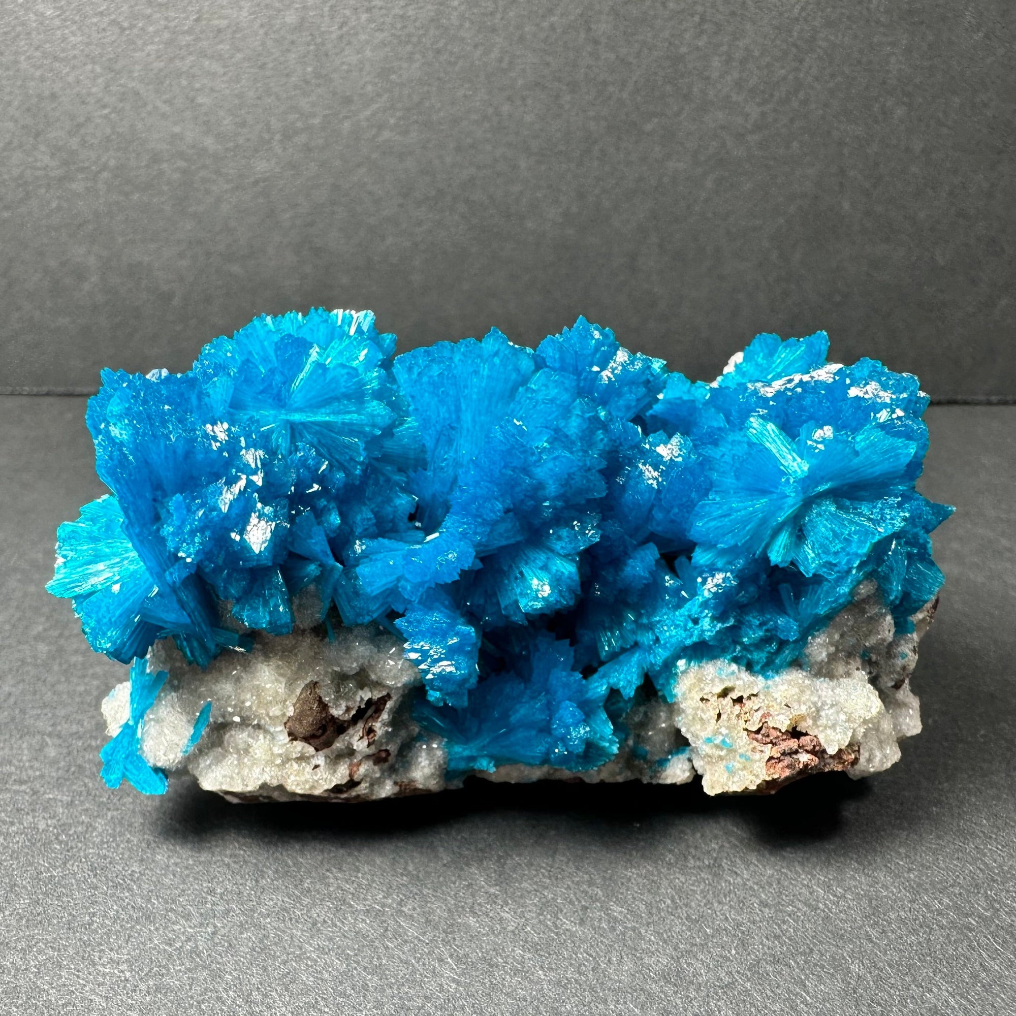 Cavansite on Matrix from Pune, Maharashtra, India by Rare Earth Gallery - main product image for Resin Society