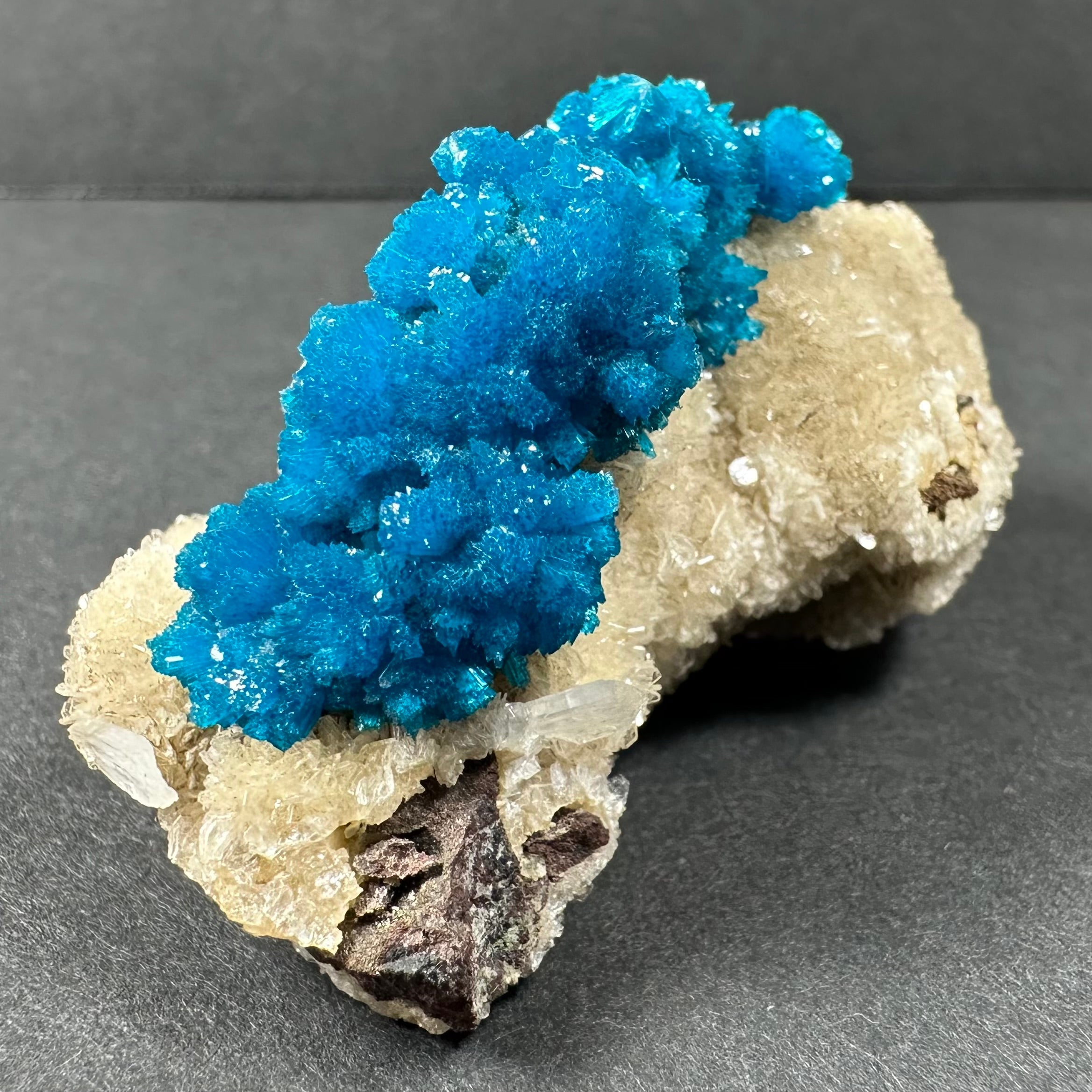 Cavansite with Stilbite on Matrix from Pune, Maharashtra, India by Rare Earth Gallery - product image 3 for Resin Society
