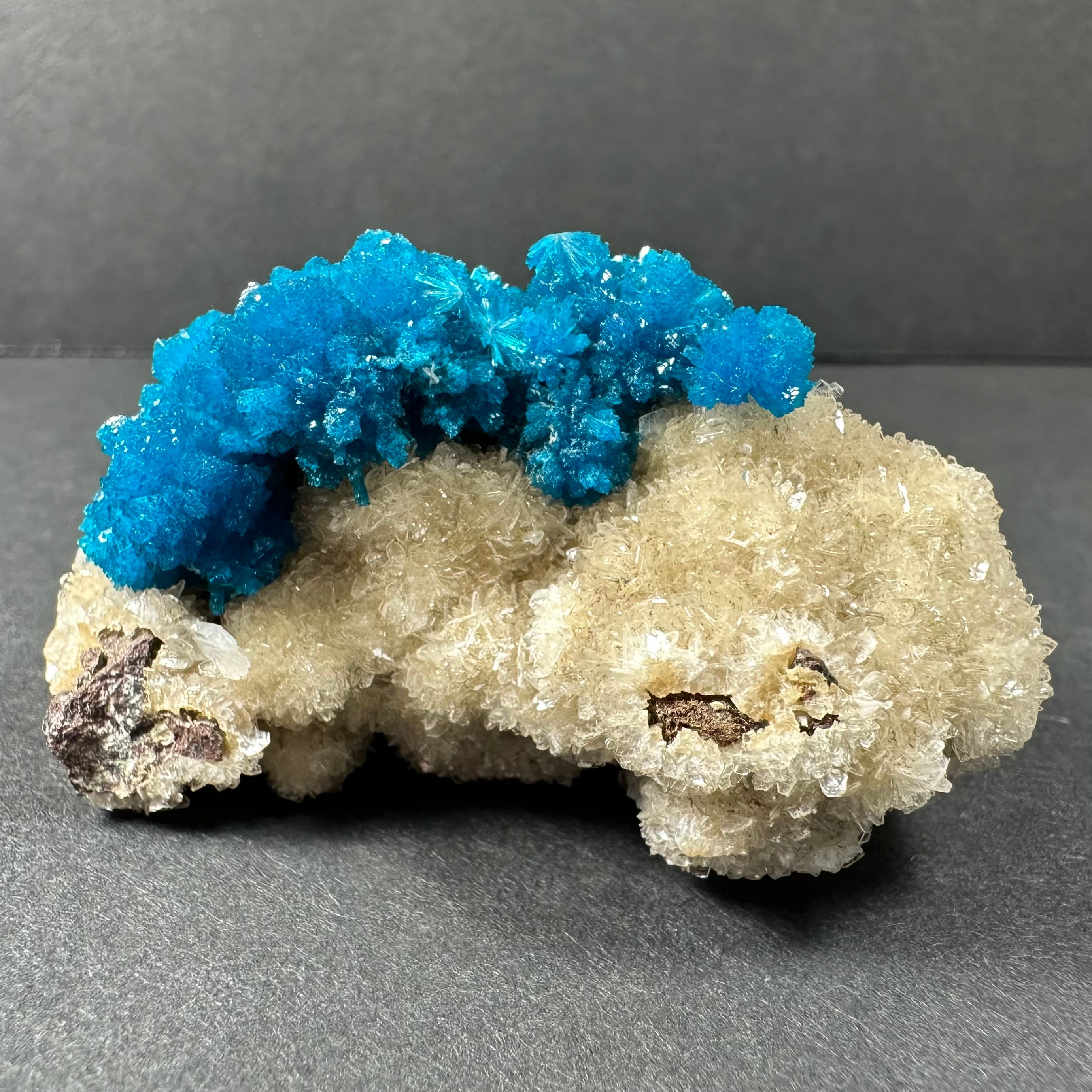 Cavansite with Stilbite on Matrix from Pune, Maharashtra, India by Rare Earth Gallery - product image 4 for Resin Society