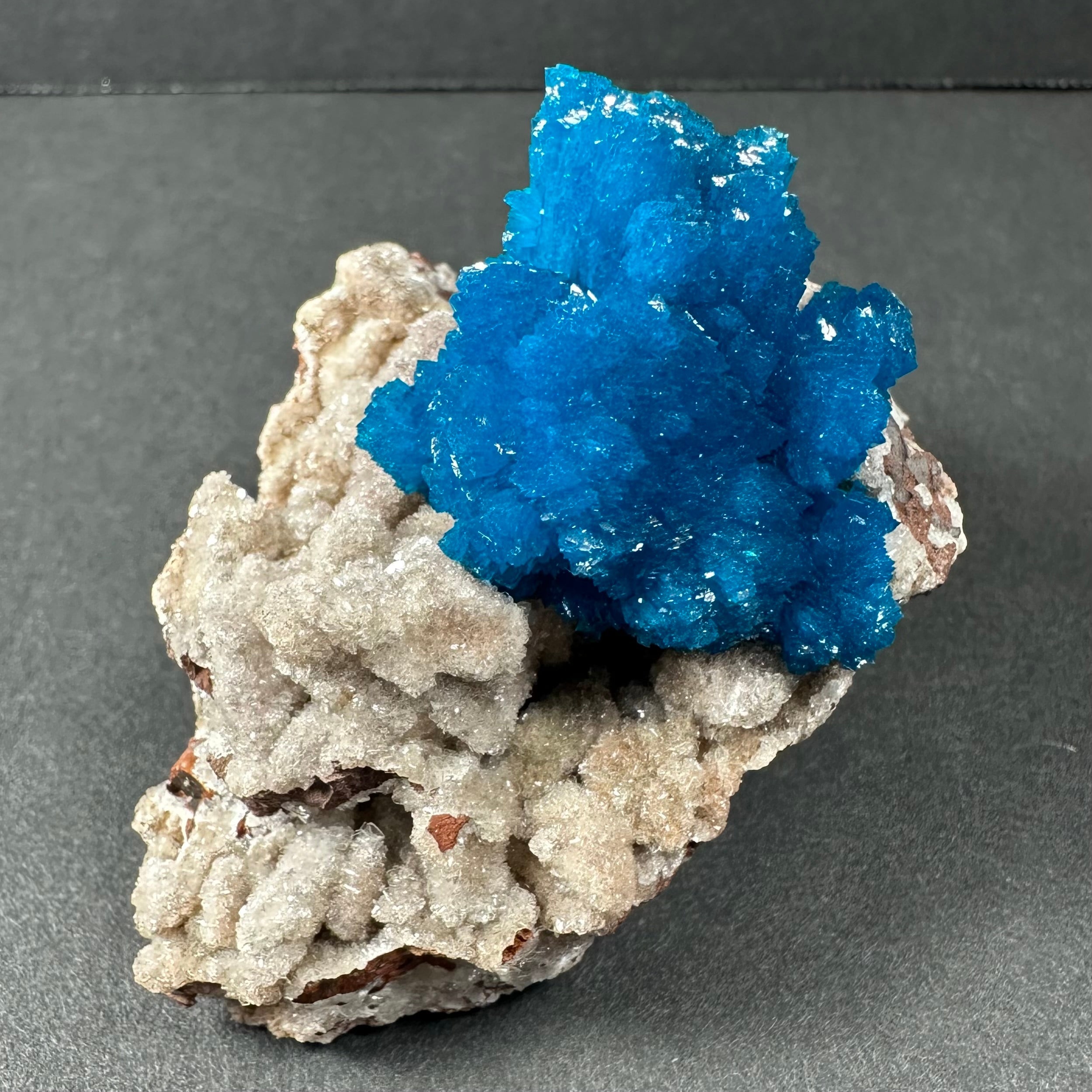 Cavansite with Stilbite on Matrix from Pune, Maharashtra, India by Rare Earth Gallery - product image 2 for Resin Society