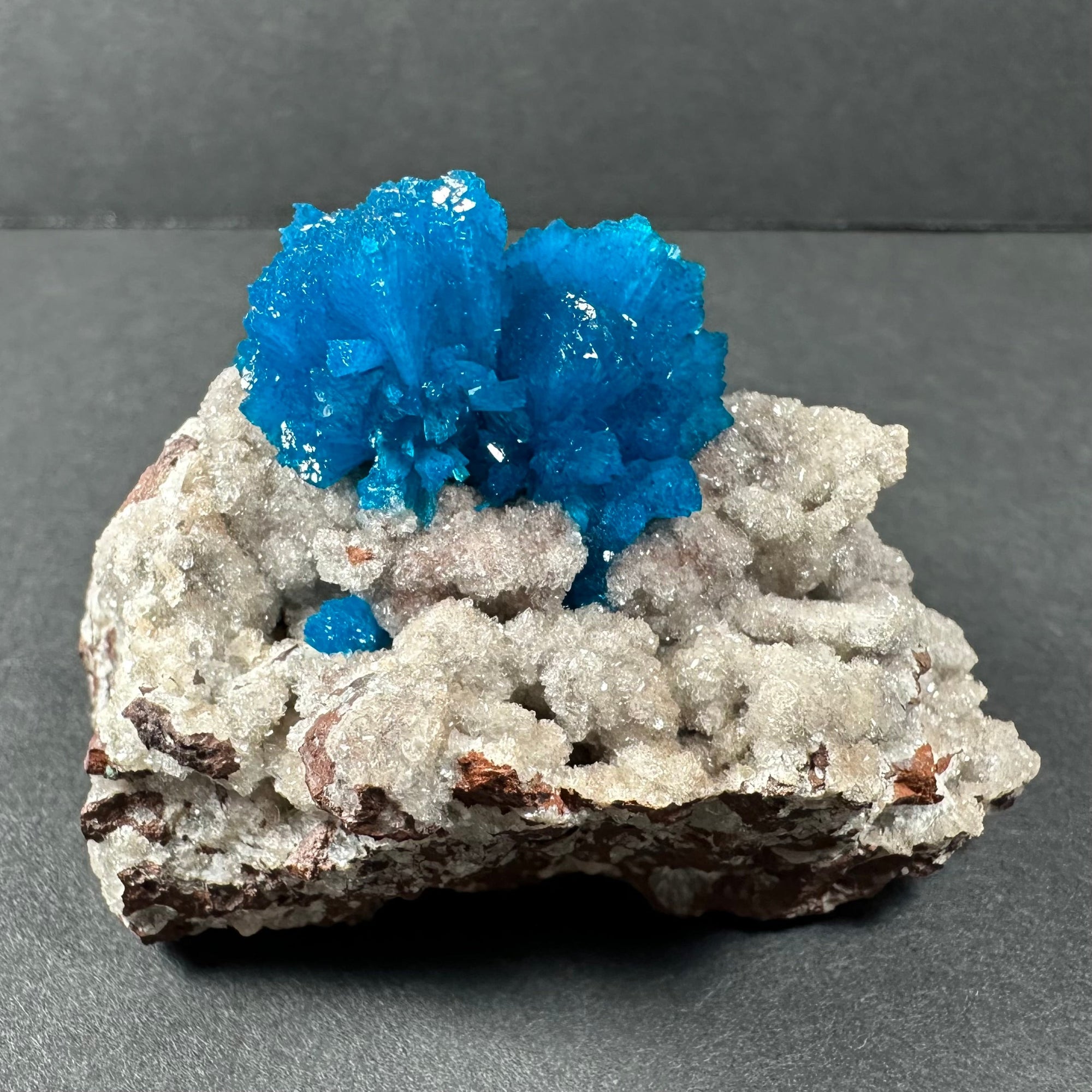 Cavansite with Stilbite on Matrix from Pune, Maharashtra, India by Rare Earth Gallery - product image 3 for Resin Society