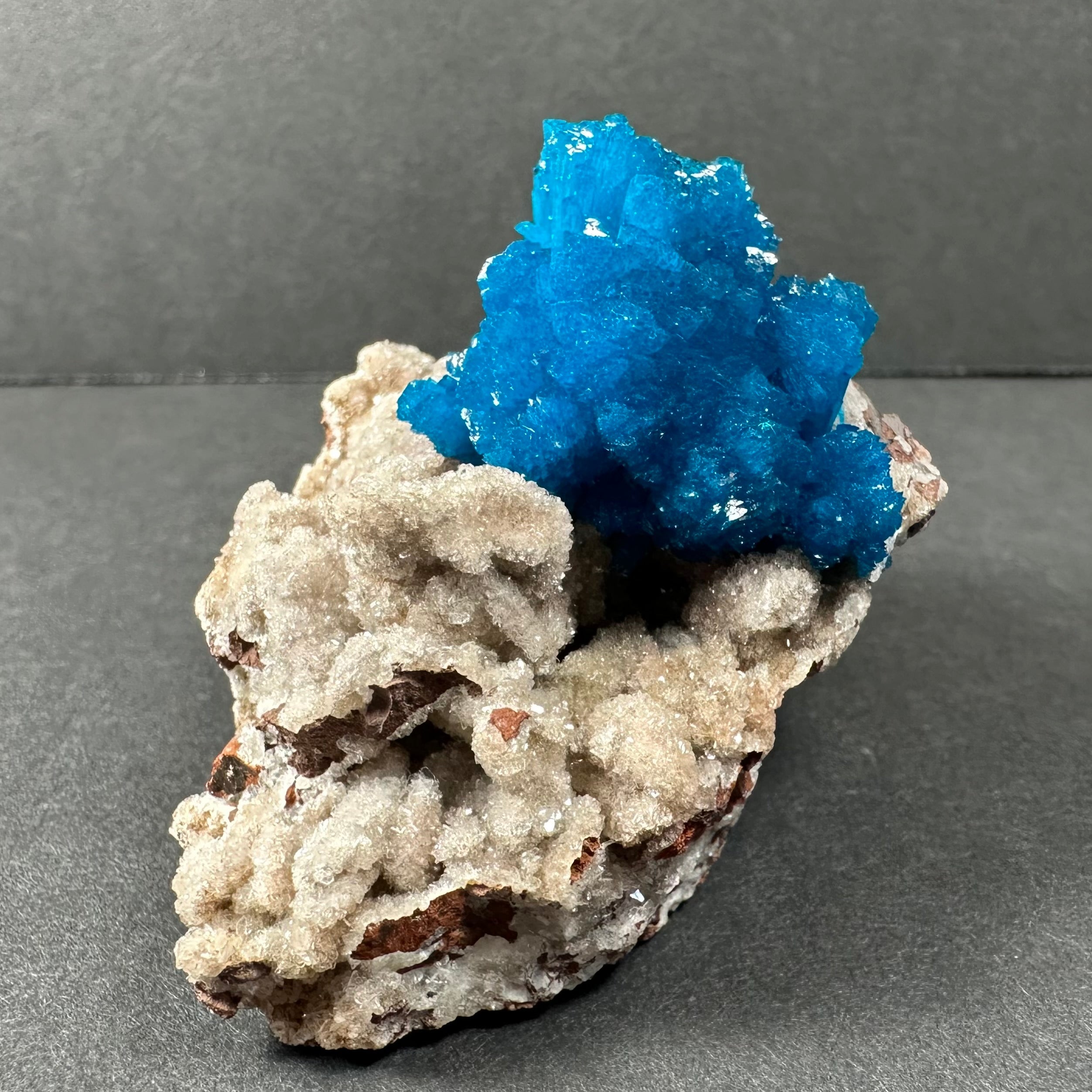 Cavansite with Stilbite on Matrix from Pune, Maharashtra, India by Rare Earth Gallery - product image 4 for Resin Society